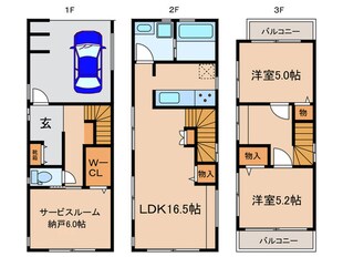 Kolet要町#04の物件間取画像